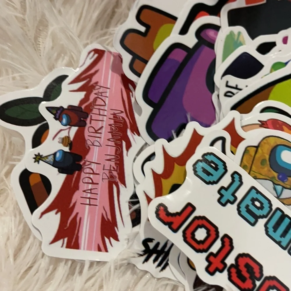 New Among Us sticker set